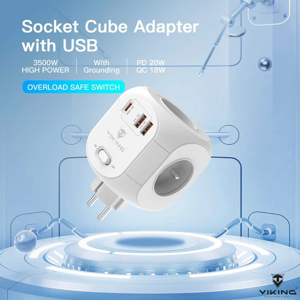 Maitinimo šaltinis Viking adapter sieciowy AC43