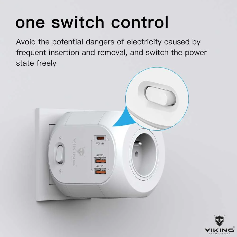Maitinimo šaltinis Viking adapter sieciowy AC43