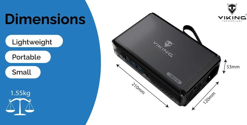 Vikingų elektrinės VALI150 1488 Wh