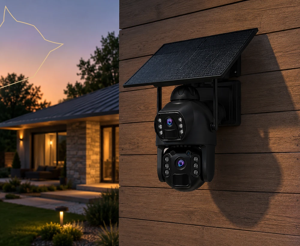 „Viking“ saulės energija varoma HD kamera HDs06 AOV 4G