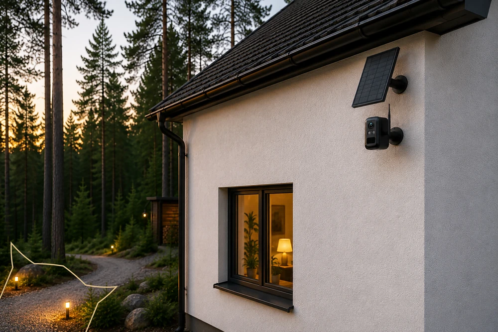 Kamera IP Viking Viking Set solárních kamer HUB S02