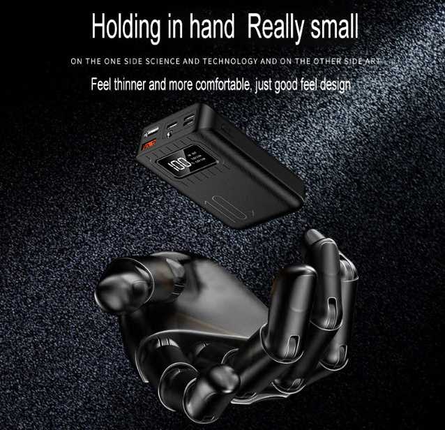 Viking powerbank go10, 10000mAh, balta