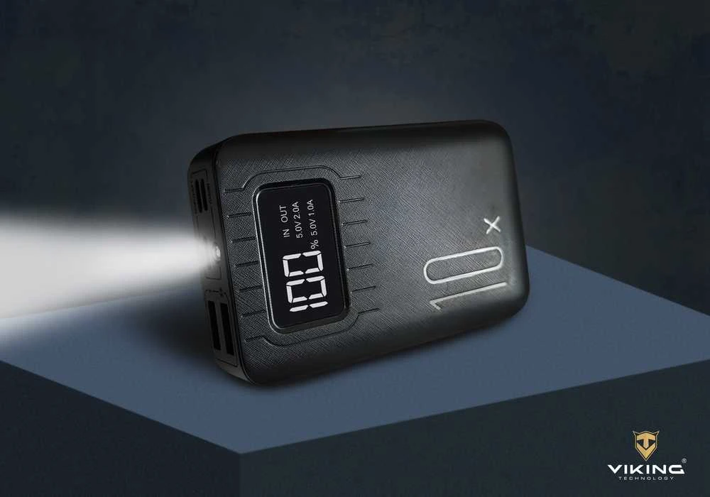 Viking Powerbank Go10 10000mAh Juodas
