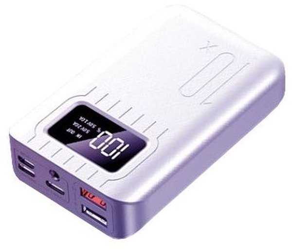 Viking powerbank go10, 10000mAh, balta