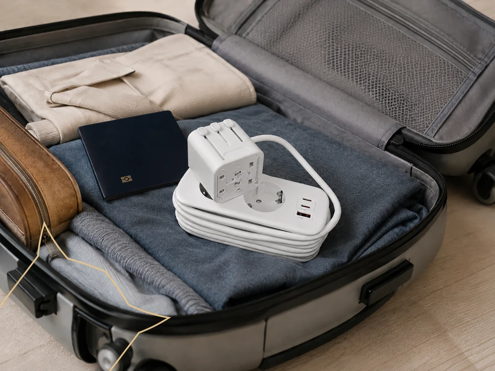 Viking Technology Viking PQ30 Travel Power Strip