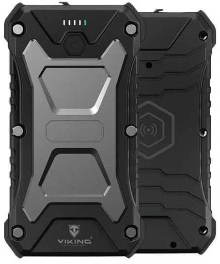 Viking lauko maitinimo blokas SKADI III, 30000 mAh, bevielis įkrovimas