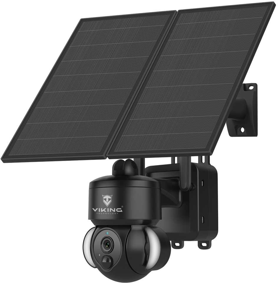 Viking saulės HD kamera HDs03 4G, juoda