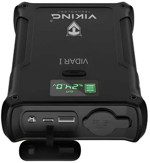 „Viking“ išorinė baterija, esanti „VIDAR I“ išorinės baterijos išorėje, 36000 mAh