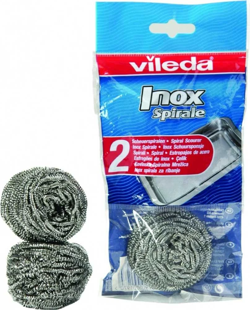 Kempinėlė (sztuka) plieno VILEDA Glitzi Spiral INOX 105176