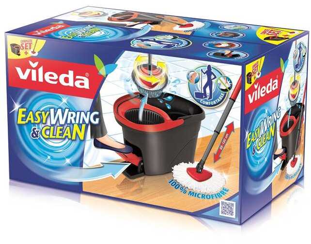 Grindų plovimo rinkinys Vileda Easy Wring & Clean