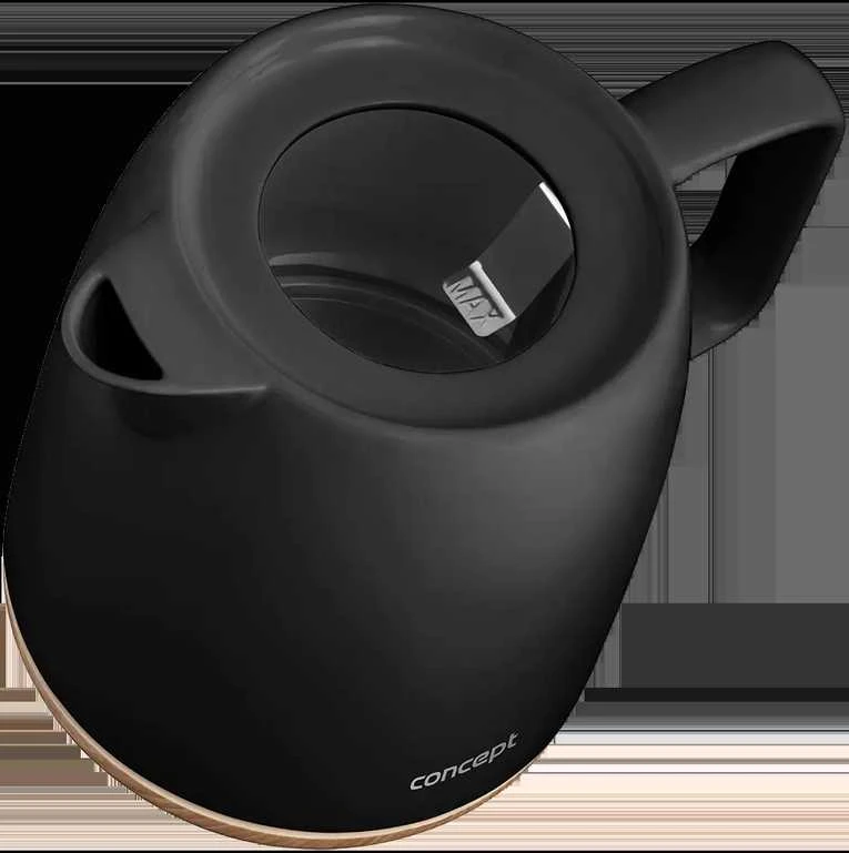 Virdulys Concept, keraminis, juodas 1L