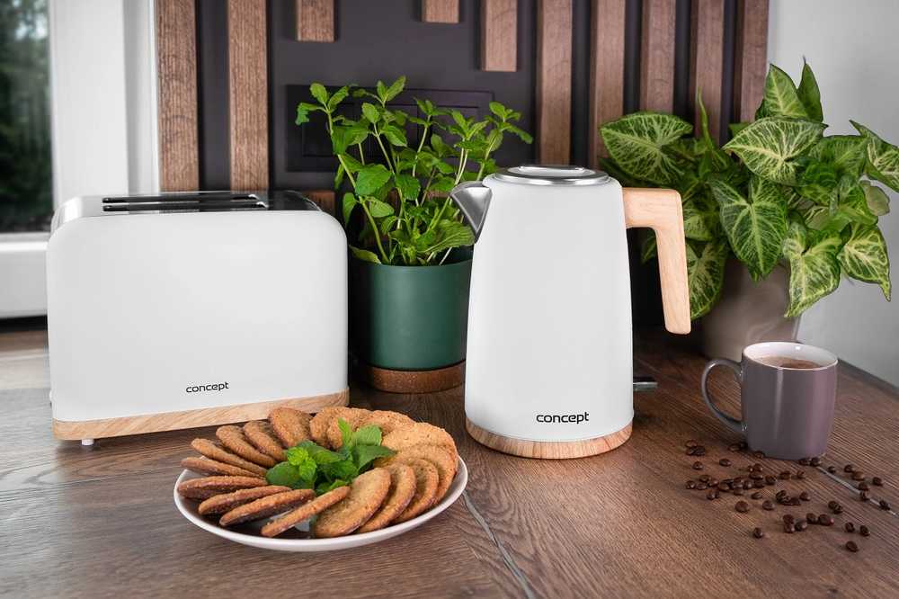 Elektrinis virdulys - Concept Elwood 2200W 1.7L Balta