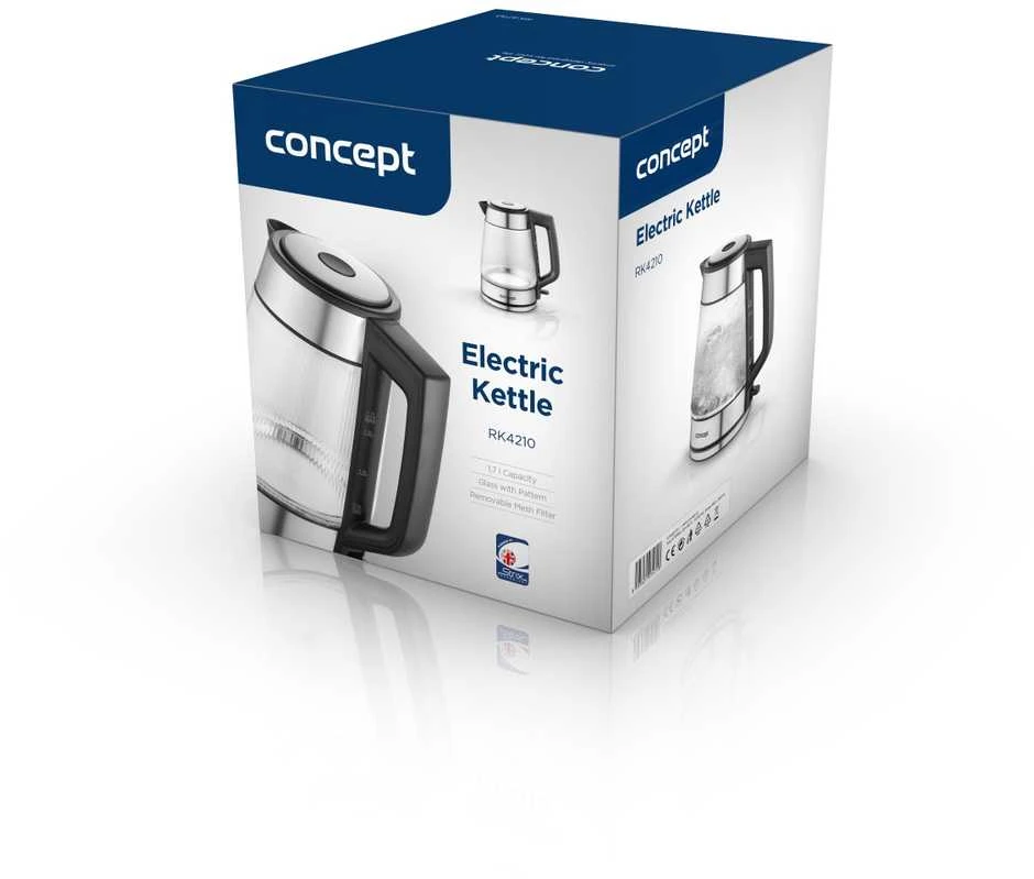 Virdulys Concept Solution Elektrinis virdulys stiklinis 1,7 l