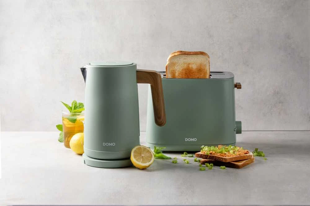 Virdulys Domo Elegancki virdulys 1.7L, 2200W, Matt Žalias, filtras