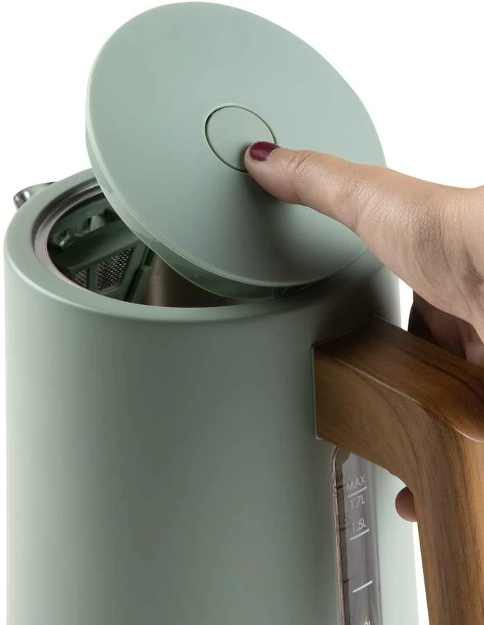 Virdulys Domo Elegancki virdulys 1.7L, 2200W, Matt Žalias, filtras
