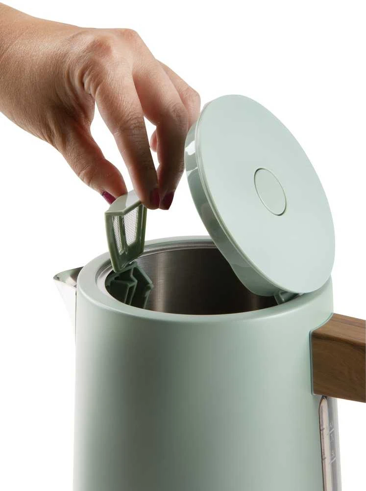 Virdulys Domo Elegancki virdulys 1.7L, 2200W, Matt Žalias, filtras