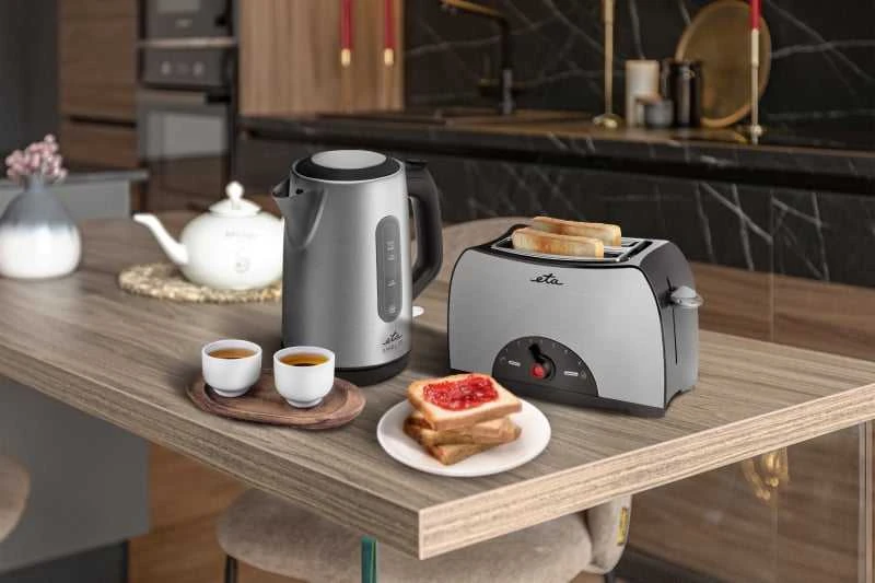 ETA Virdulys | ETA959990000 Amelie | Elektrinis | 2200 W | 1,7 l | Nerūdijančio plieno | 360° besisukantis pagrindas | Nerūdijančio plieno