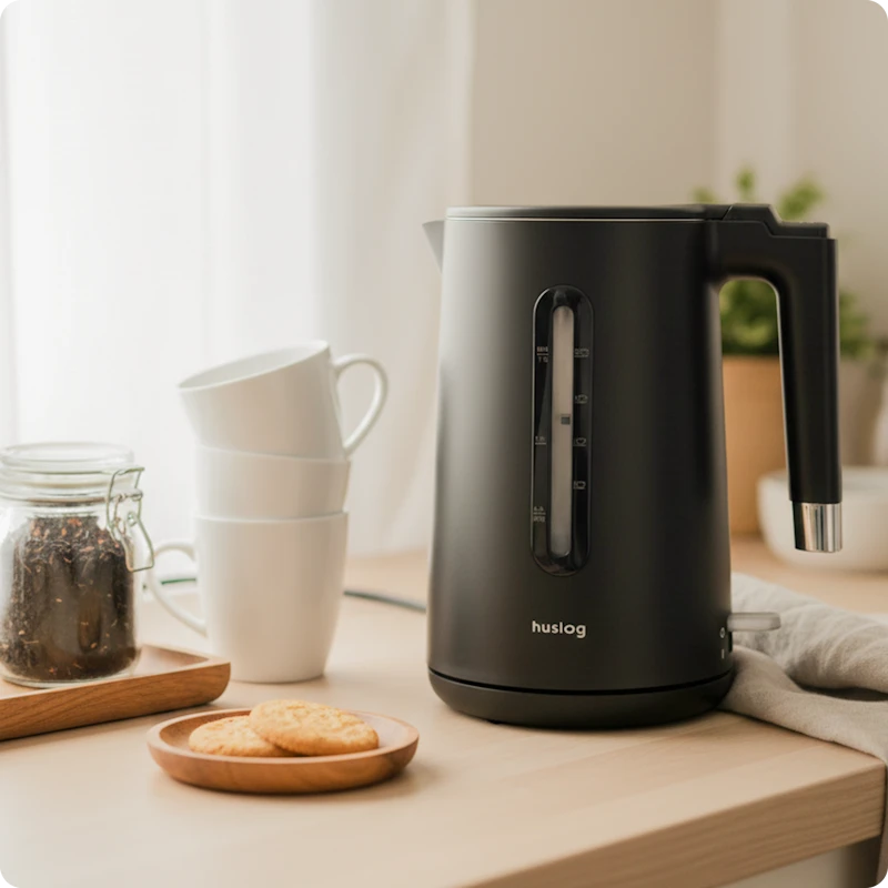 Virdulys Maestro mPTech Sp. su o.o. Huslog dvigubų sienelių viryklė su vandens indikatoriumi 1,5 l 2200 W