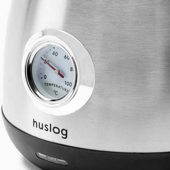 Virdulys Husla Huslog Virdulys retro elektrinis su termomentrem sidabrinė