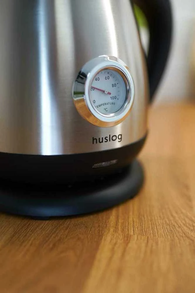 Virdulys Husla Huslog Virdulys retro elektrinis su termomentrem sidabrinė