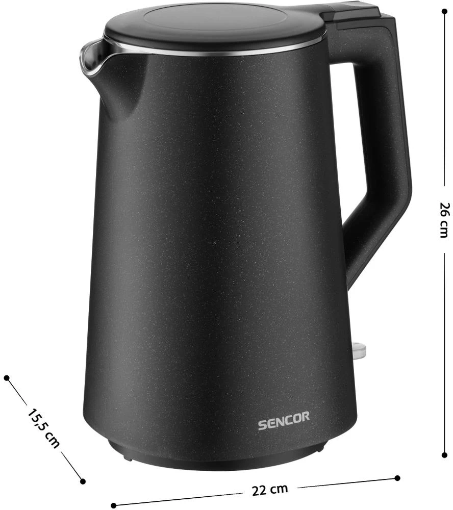Virdulys Sencor SWK 0551BK Elektrinis virdulys