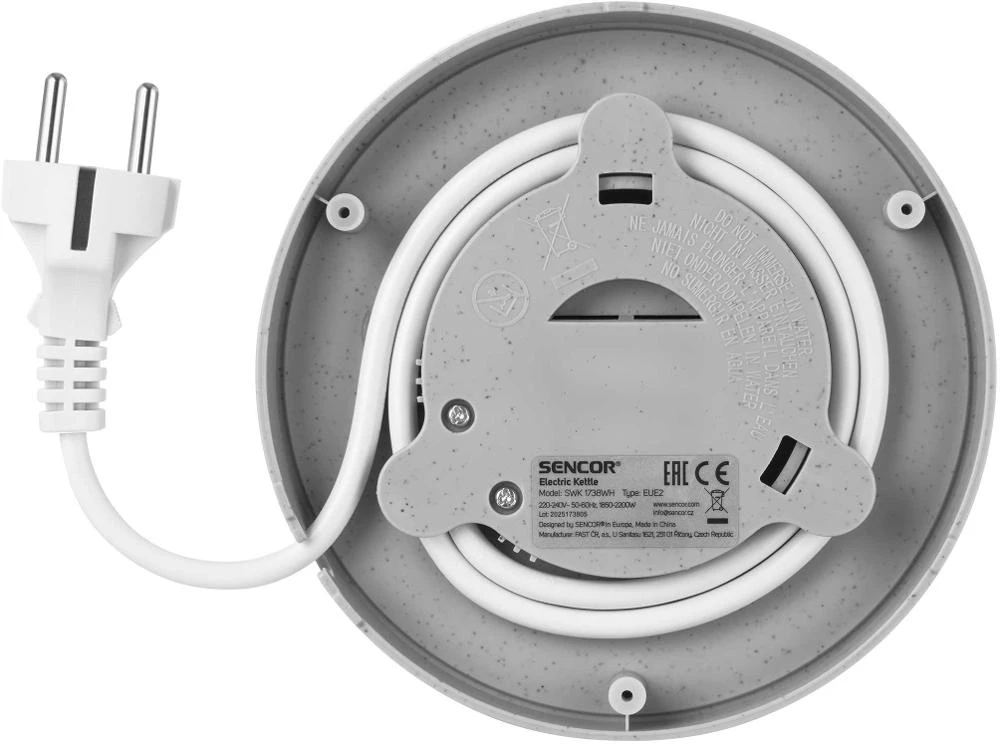 Virdulys SWK 1738WH SENCOR elektriniai virduliai