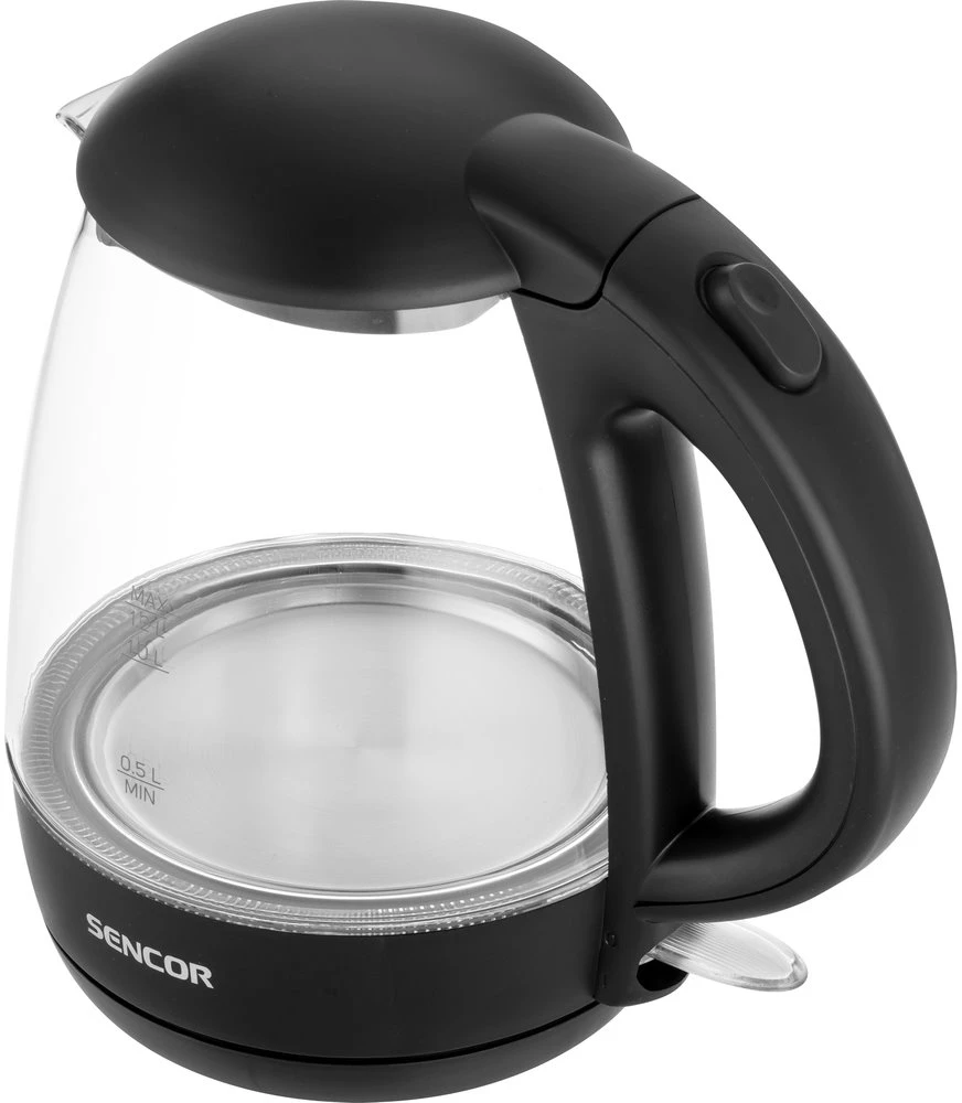 Sencor elektrinis virdulys, stiklinis 1,2l SWK2300BK