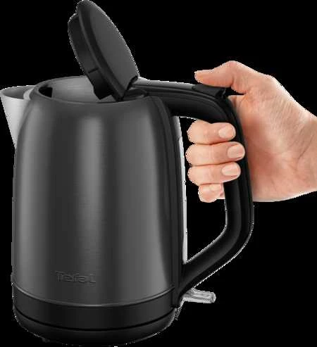 TEFAL Virdulys | KO5S08E0 Subito | Electric | 2400 W | 1.7 L | Nerūdijantis plienas | 360° rotational base | Pilkas