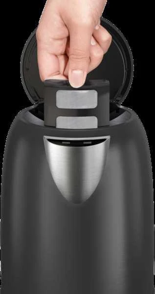 TEFAL Virdulys | KO5S08E0 Subito | Electric | 2400 W | 1.7 L | Nerūdijantis plienas | 360° rotational base | Pilkas