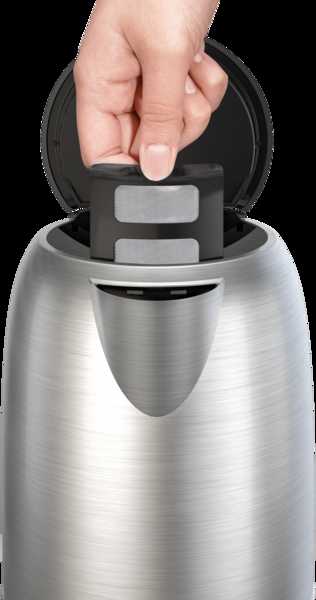 Tefal Subito KO5S0DE0 electric virdulys 1.7 L 2400 W Juodas, Nerūdijantis plienas