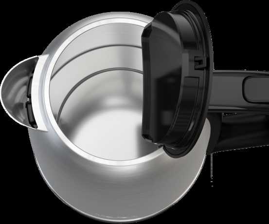 Tefal Subito KO5S0DE0 electric virdulys 1.7 L 2400 W Juodas, Nerūdijantis plienas