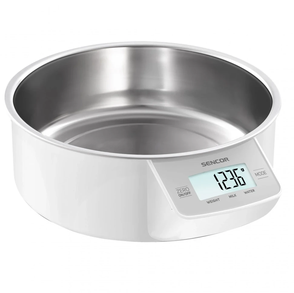 Virtuvinės svarstyklės Virtuvės svarstyklės Sencor SKS4030WH