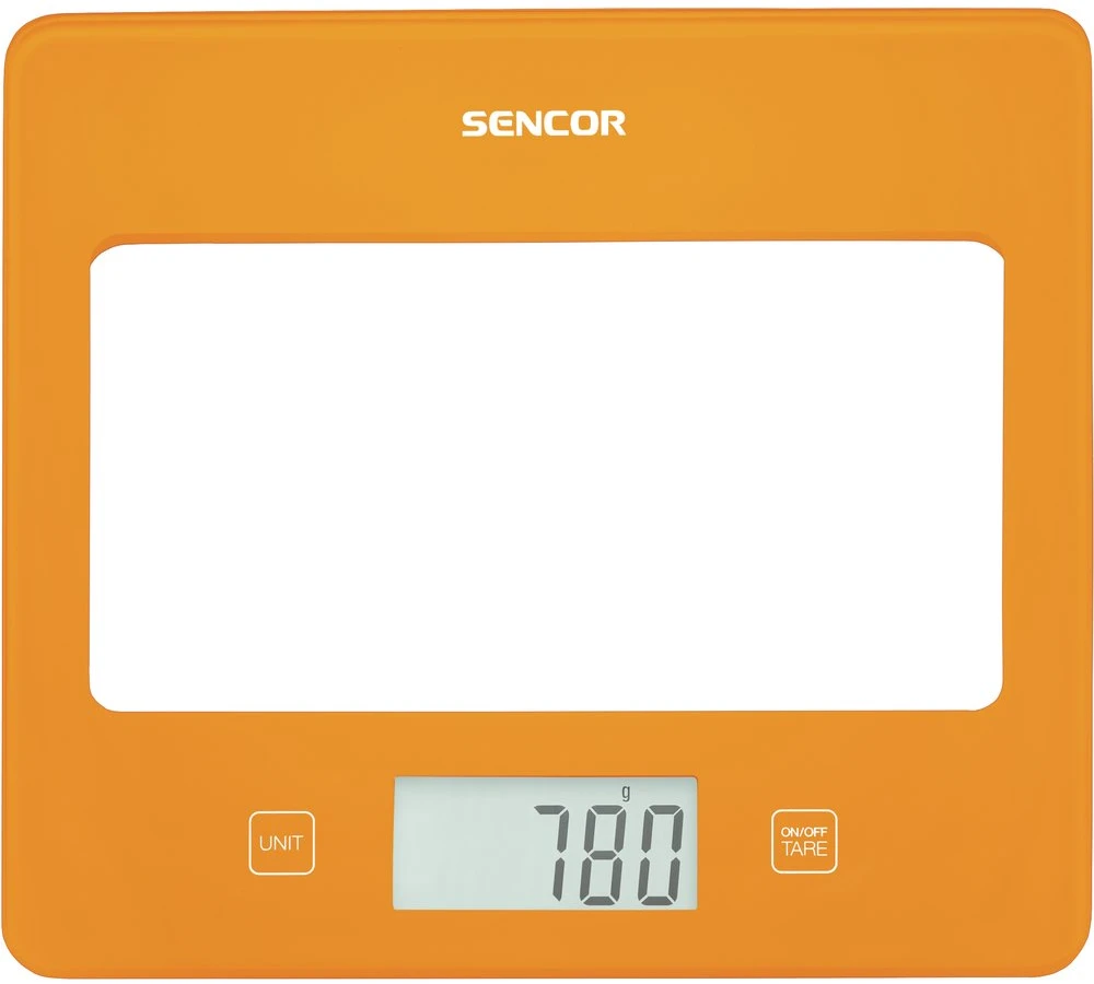 Sencor elektroninės virtuvinės svarstyklės 5kg SKS5033OR