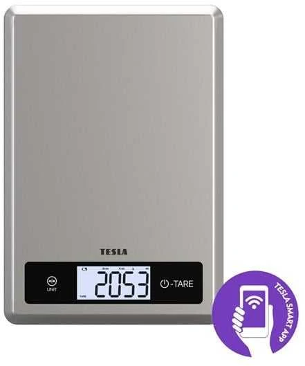 Virtuvinės svarstyklės Tesla Smart „Tesla“ išmaniosios virtuvės svarstyklės