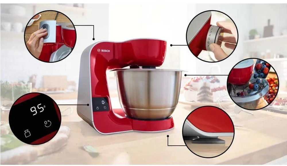 Virtuvinis kombainas Bosch MUM5X720 planetinis robotas