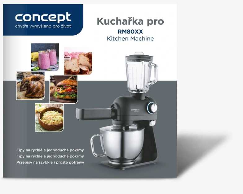 Robot planetarny 1200W RM8010 CONCEPT