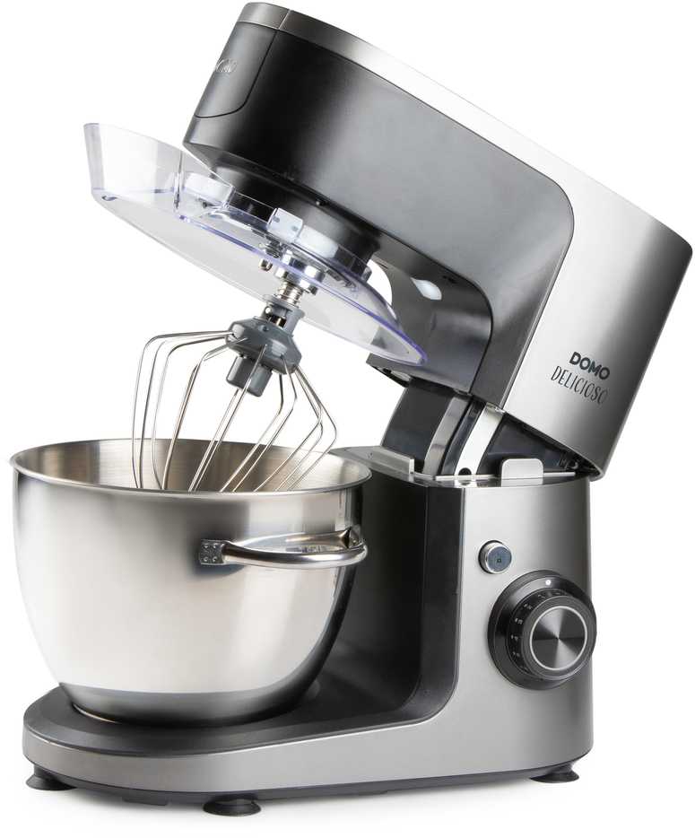 Virtuvinis kombainas Robot planetarny Domo DOMO DO9293KR Robot planetarny DELICIOSO 1200W su priedais