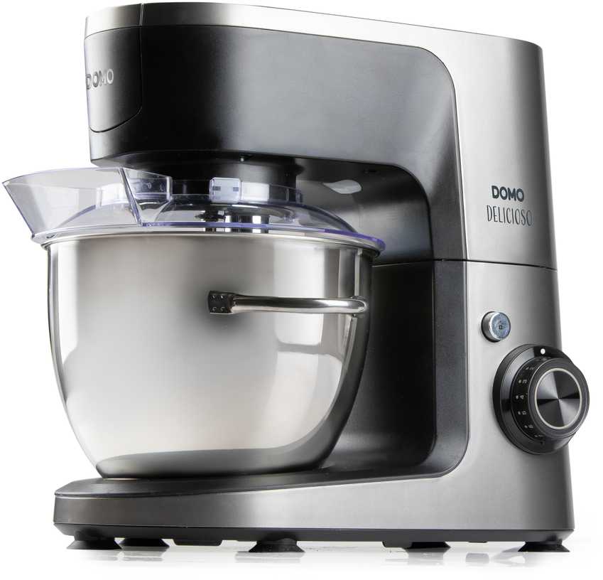Virtuvinis kombainas Robot planetarny Domo DOMO DO9293KR Robot planetarny DELICIOSO 1200W su priedais