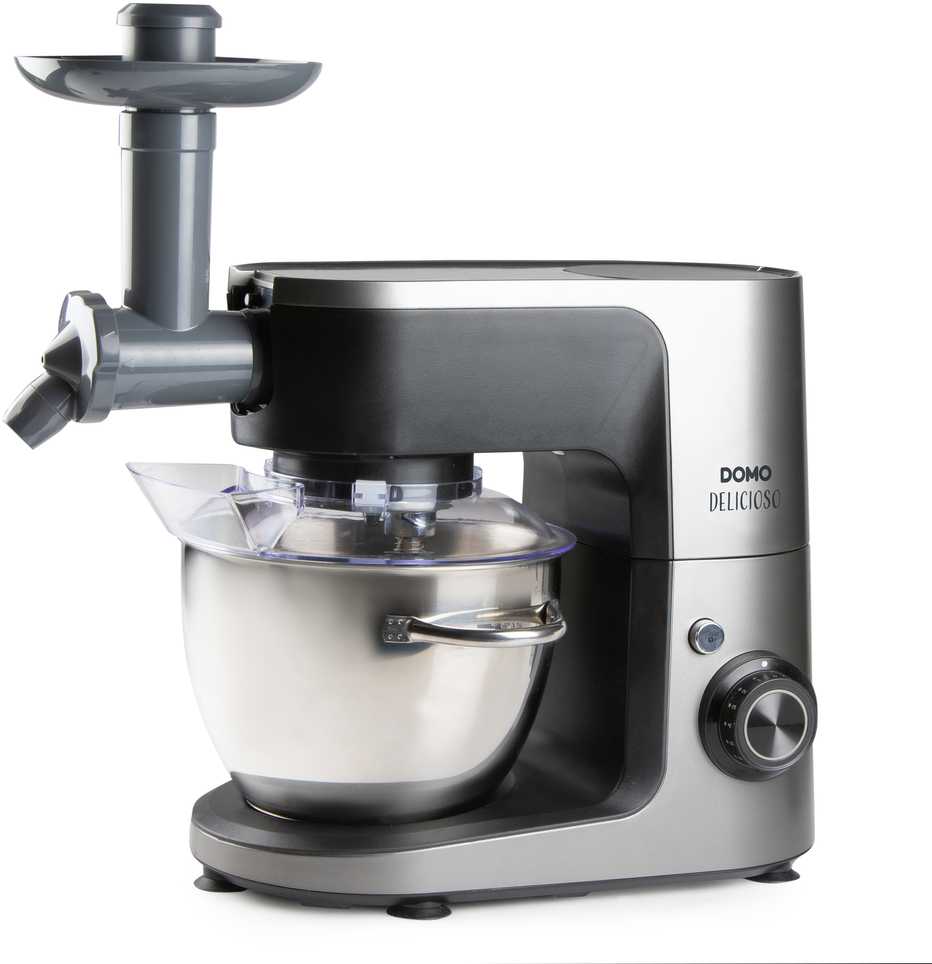 Virtuvinis kombainas Robot planetarny Domo DOMO DO9293KR Robot planetarny DELICIOSO 1200W su priedais
