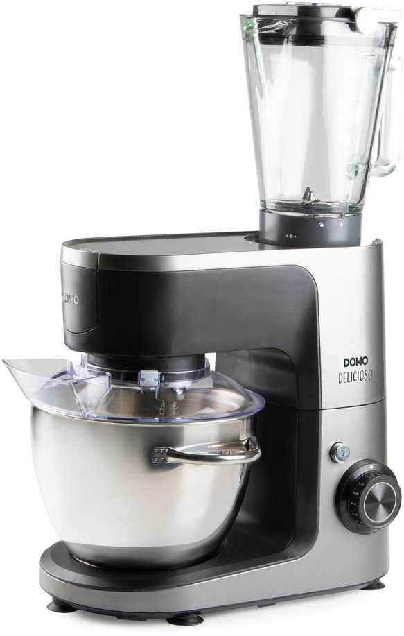 Virtuvinis kombainas Robot planetarny Domo DOMO DO9293KR Robot planetarny DELICIOSO 1200W su priedais