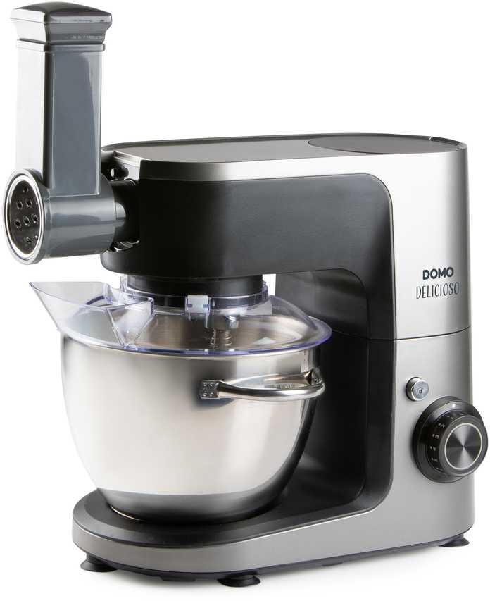 Virtuvinis kombainas Robot planetarny Domo DOMO DO9293KR Robot planetarny DELICIOSO 1200W su priedais