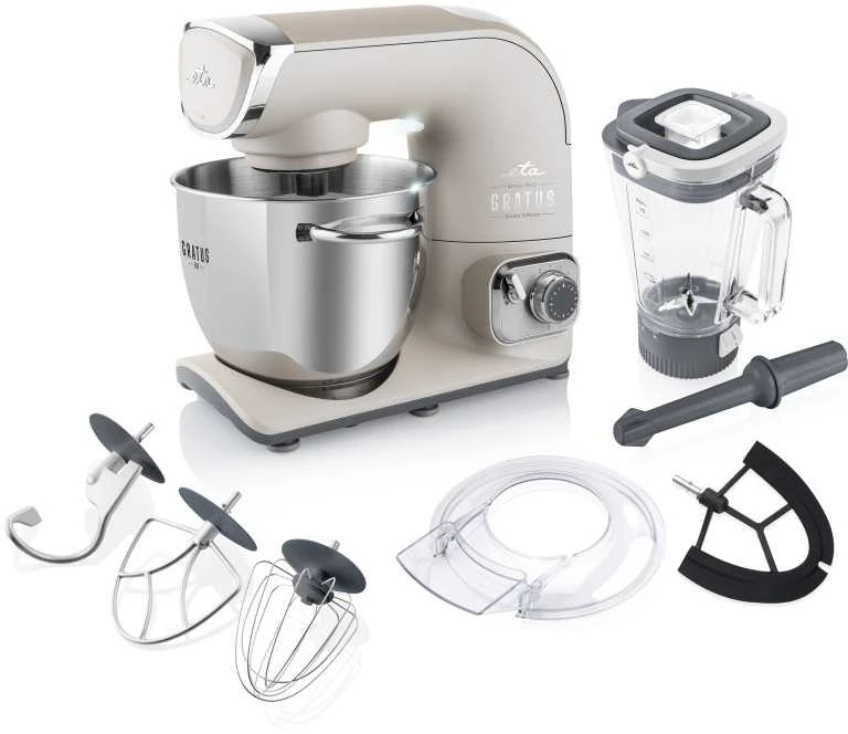 Virtuvinis kombainas Planetarinis robotas Herzberg Gratus EVO SMART II 102890026 (1500 W, 5,5 l talpos, 4 vnt., maišytuvas)