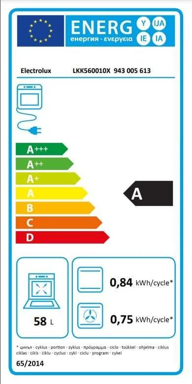 Viryklė Electrolux LKK560010X