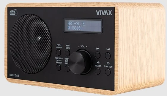 VIVAX DW-2 DAB OAK