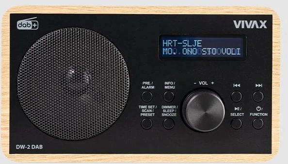 VIVAX DW-2 DAB OAK