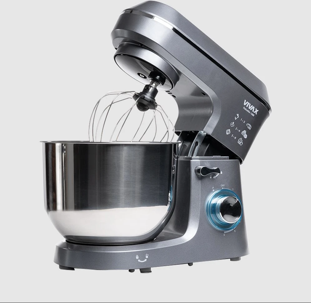 Virtuvinis kombainas Robot planetarny Vivax Robot planetarny VIVAX RM-61400SX 1400W 6l sidabrinė