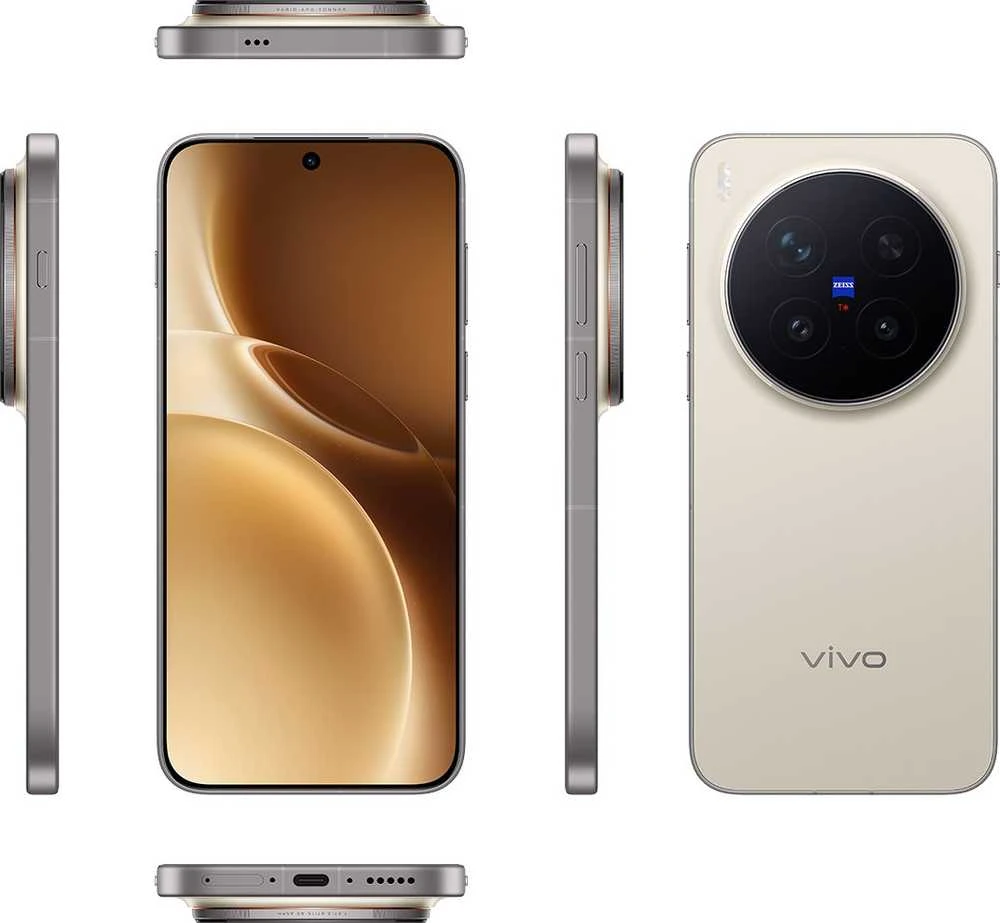 Išmanusis telefonas Vivo X300 Pro, 16/512 GB, Smėlio spalvos