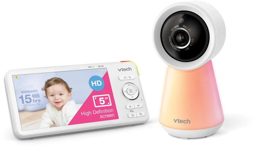 „Vtech VTech RM5756HD“ kūdikių monitorius – išmanusis kūdikių vaizdo domofonas su „Wi-Fi“