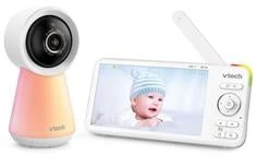 „Vtech VTech RM5756HD“ kūdikių monitorius – išmanusis kūdikių vaizdo domofonas su „Wi-Fi“