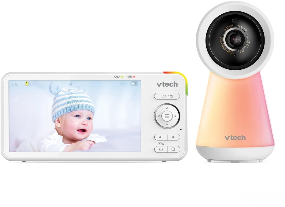 „Vtech VTech RM5756HD“ kūdikių monitorius – išmanusis kūdikių vaizdo domofonas su „Wi-Fi“